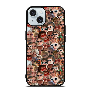 LEWIS CAPALDI PHOTO COLLAGE iPhone 15 Case Cover LEWIS CAPALDI PHOTO COLLAGE iPhone 15 Case Cover