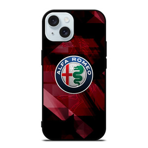 LOGO ALFA ROMEO CAR iPhone 15 Case Cover LOGO ALFA ROMEO CAR iPhone 15 Case Cover