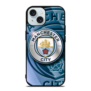 MANCHESTER CITY LOGO iPhone 15 Case Cover