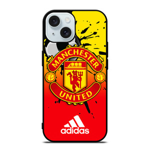 MANCHESTER UNITED FC LOGO iPhone 15 Case Cover