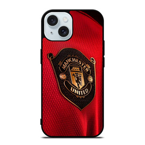 MANCHESTER UNITED NEW LOGO JERSEY iPhone 15 Case Cover MANCHESTER UNITED NEW LOGO JERSEY iPhone 15 Case Cover