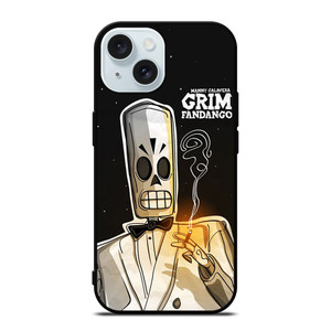 MANNY CALAVERA GRIM FANDANGO iPhone 15 Case Cover MANNY CALAVERA GRIM FANDANGO iPhone 15 Case Cover