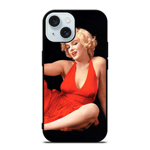MARILYN MONROE RED DRESS iPhone 15 Case Cover