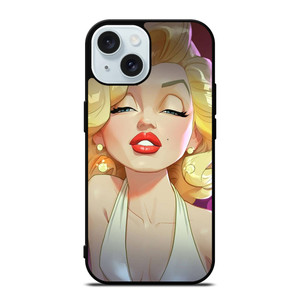 MARILYN MONROE SEXY CARTOON iPhone 15 Case Cover