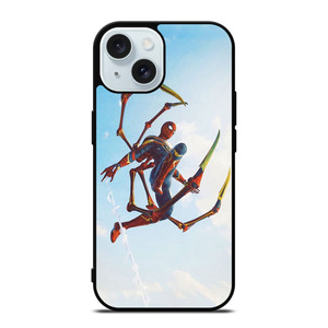 MARVEL SPIDERMAN IRON MODE iPhone 15 Case Cover