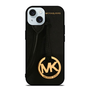 MICHAEL KORS LOGO BLACK iPhone 15 Case Cover