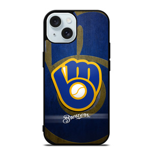 MILWAUKEE BREWERS MLB iPhone 15 Case Cover MILWAUKEE BREWERS MLB iPhone 15 Case Cover