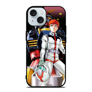 MOBILE SUITE GUNDAM AMURO RAY iPhone 15 Case Cover