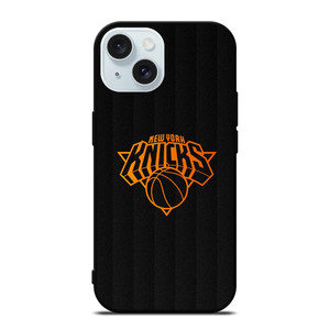 NEW YORK KNICKS LOGO BASKETBALL iPhone 15 Case Cover NEW YORK KNICKS LOGO BASKETBALL iPhone 15 Case Cover