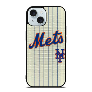 NEW YORK METS LOGO JERSEY iPhone 15 Case Cover NEW YORK METS LOGO JERSEY iPhone 15 Case Cover