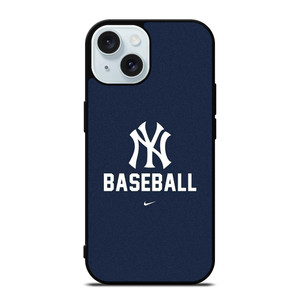 NEW YORK YANKEES NY NIKE LOGO BASEBALL TEAM iPhone 15 Case Cover NEW YORK YANKEES NY NIKE LOGO BASEBALL TEAM iPhone 15 Case Cover