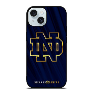 NOTRE DAME ND FOOTBALL LOGO iPhone 15 Case Cover