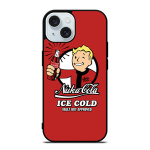 NUKA COLA VAULT BOY FALLOUT iPhone 15 Case Cover NUKA COLA VAULT BOY FALLOUT iPhone 15 Case Cover