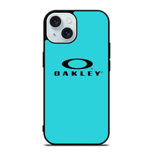 OAKLEY LOGO BLUE iPhone 15 Case Cover