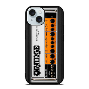 ORANGE AMP GUITAR iPhone 15 Case Cover ORANGE AMP GUITAR iPhone 15 Case Cover