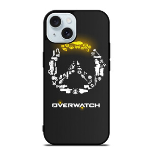 OVERWATCH LOGO iPhone 15 Case Cover OVERWATCH LOGO iPhone 15 Case Cover