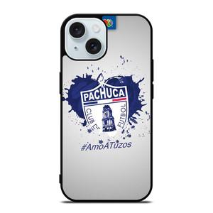 PACHUCA FUTBOL CLUB ART LOGO iPhone 15 Case Cover PACHUCA FUTBOL CLUB ART LOGO iPhone 15 Case Cover