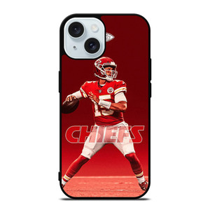 PATRICK MAHOMES KANSAS CITY CHIEFS 15 iPhone 15 Case Cover