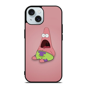 PATRICK STAR SHOCKED FACE iPhone 15 Case Cover PATRICK STAR SHOCKED FACE iPhone 15 Case Cover