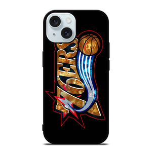 PHILADELPHIA 76ERS LOGO iPhone 15 Case Cover PHILADELPHIA 76ERS LOGO iPhone 15 Case Cover