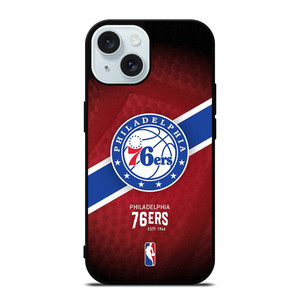 PHILADELPHIA 76ERS NBA TEAM LOGO iPhone 15 Case Cover