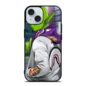 PICCOLO BAPE SHARK DRAGONBALL iPhone 15 Case Cover PICCOLO BAPE SHARK DRAGONBALL iPhone 15 Case Cover