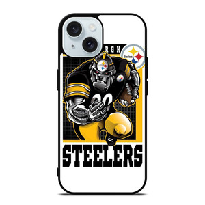 PITTSBURGH STEELERS COLOSSUS iPhone 15 Case Cover PITTSBURGH STEELERS COLOSSUS iPhone 15 Case Cover