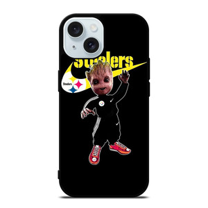 PITTSBURGH STEELERS GROOT NIKE iPhone 15 Case Cover