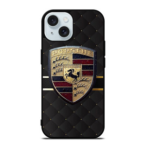 PORSCHE LOGO iPhone 15 Case Cover