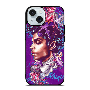 PRINCE PURPLE RAIN ART iPhone 15 Case Cover