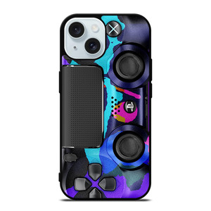 PS4 CONTROLLER PLAYSTATION CAMO iPhone 15 Case Cover