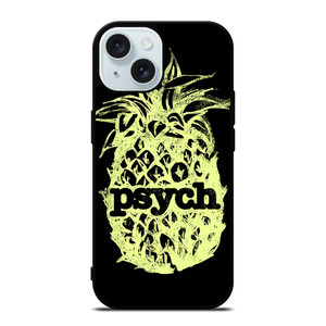 PSYCH PINEAPPLE VINTAGE iPhone 15 Case Cover