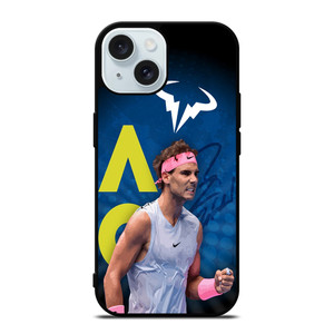 RAFAEL NADAL TENNIS SIGNATURE LOGO iPhone 15 Case Cover RAFAEL NADAL TENNIS SIGNATURE LOGO iPhone 15 Case Cover