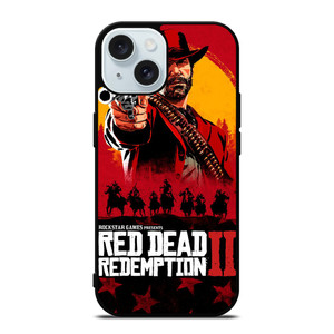 RED DEAD REDEMPTION 2 iPhone 15 Case Cover RED DEAD REDEMPTION 2 iPhone 15 Case Cover