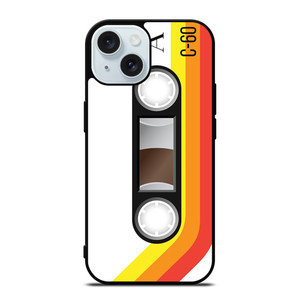 RETRO CASETTE TAPE iPhone 15 Case Cover RETRO CASETTE TAPE iPhone 15 Case Cover