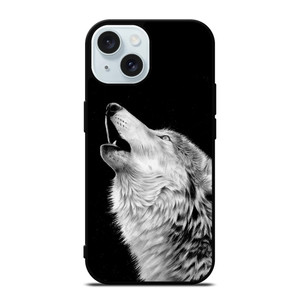 ROAR WHITE WOLF iPhone 15 Case Cover