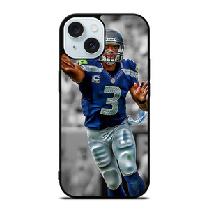 RUSSELL WILSON SEATTLE SEAHAWK iPhone 15 Case Cover