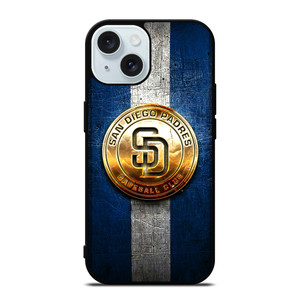 SAN DIEGO PADRES GOLD LOGO iPhone 15 Case Cover SAN DIEGO PADRES GOLD LOGO iPhone 15 Case Cover