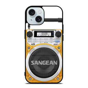 SANGEAN JOBSITE RADIO iPhone 15 Case Cover SANGEAN JOBSITE RADIO iPhone 15 Case Cover