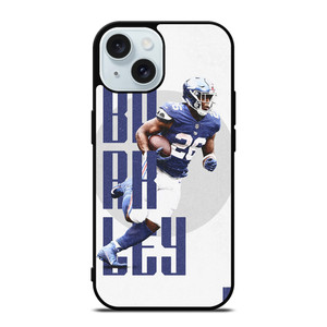 SAQUON BARKLEY NEW YORK GIANTS NFL iPhone 15 Case Cover SAQUON BARKLEY NEW YORK GIANTS NFL iPhone 15 Case Cover