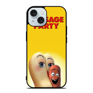 SAUSAGE PARTY MOVIE POSTER iPhone 15 Case Cover SAUSAGE PARTY MOVIE POSTER iPhone 15 Case Cover