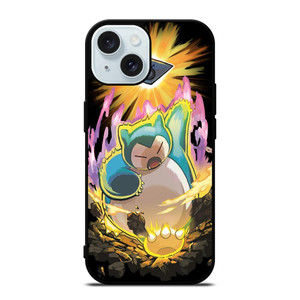 SNORLAX POKEMON ART iPhone 15 Case Cover SNORLAX POKEMON ART iPhone 15 Case Cover