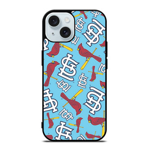 ST LOUIS CARDINALS LOGOS BASEBALL TEAM iPhone 15 Case Cover