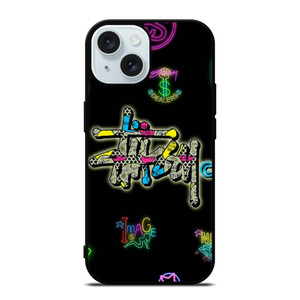 STUSSY LOGO COLOR FULL iPhone 15 Case Cover STUSSY LOGO COLOR FULL iPhone 15 Case Cover