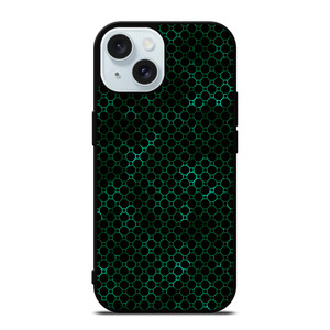 STYLISH HEXAGONAL GREEN PATTERN iPhone 15 Case Cover STYLISH HEXAGONAL GREEN PATTERN iPhone 15 Case Cover