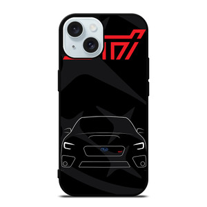 SUBARU STI CAR LOGO iPhone 15 Case Cover SUBARU STI CAR LOGO iPhone 15 Case Cover