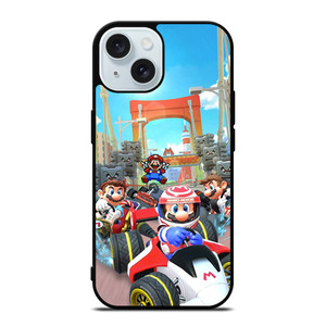 SUPER MARIO KART GAMES NINTENDO iPhone 15 Case Cover