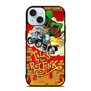 TALES OF THE RAT FINK iPhone 15 Case Cover TALES OF THE RAT FINK iPhone 15 Case Cover