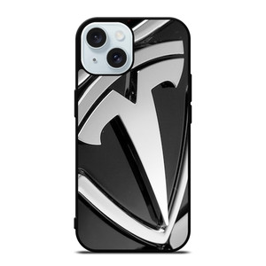 TESLA MOTOR EMBLEM LOGO iPhone 15 Case Cover TESLA MOTOR EMBLEM LOGO iPhone 15 Case Cover