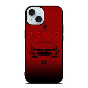 TESLA MOTORS ICON iPhone 15 Case Cover
